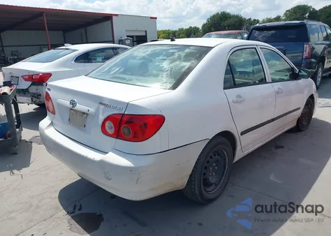 2005 Toyota Corolla Ce из США, поврежденный, VIN JTDBR32E752057347